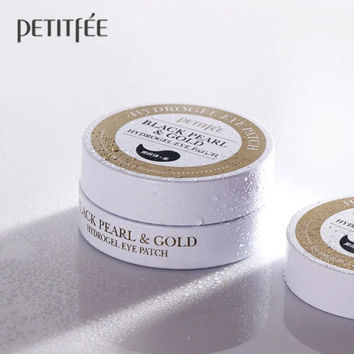Black Pearl&Gold Hydrogel Eye Patch - Image 3